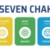 muladhara, svadhisthana, manipura, anahata, vishuddha, ajna, sahasrara